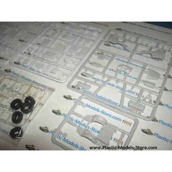 BM-14-17 Soviet rocket system GAZ-64 chassis 1/72 Military Wheels 7240