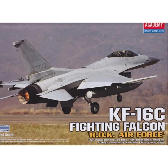 Fighter KF-16C ROK AIR FORCE 1/72 academy 12418