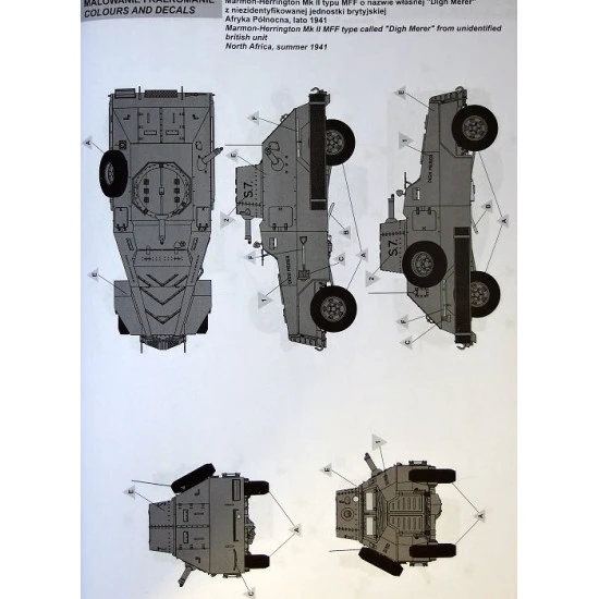 Marmon-Herrington Mk.II Mobile Field Force type 1/35 IBG MODELS 35023