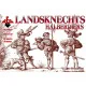 Landsknechts (Halberdiers), 16th century 20 FIGURES ON 10 POSES 1/72 RED BOX 72059