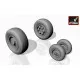 Panavia Tornado aircraft wheels, ver.a 1/72 ARMORY AW72501a
