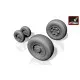 Panavia Tornado aircraft wheels, ver.a 1/72 ARMORY AW72501a