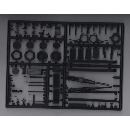 82mm mortar 2B9 Vasilyok with towing vehicle 2F54 1/35 EASTERN EXPRESS 35136