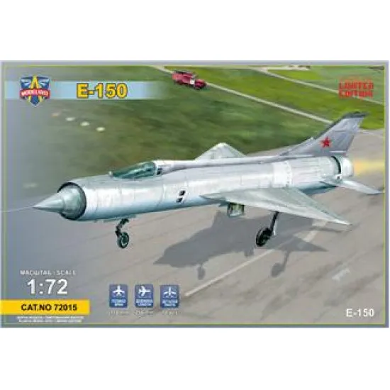 Mikoyan-Gurevich Ye-150 Soviet interceptor 1/72 MODELSVIT 72015