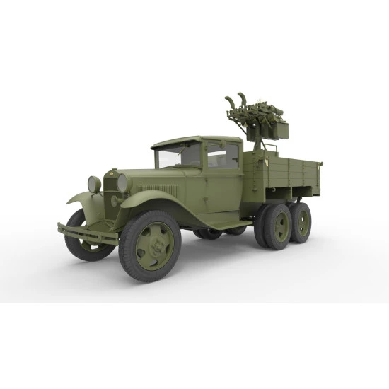 GAZ-AAA w/QUAD M4 MAXIM 135 Miniart 35177 NEW