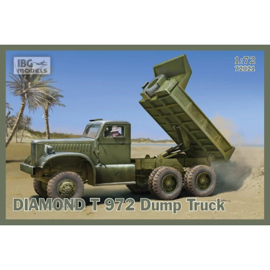 DIAMOND T 972 Dump Truck 1/72 IBG MODELS 72021