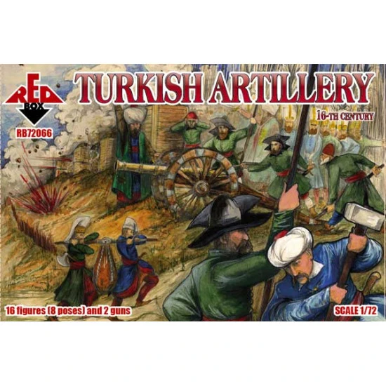 Turkish artillery, 16th century 1/72 RED BOX 72066