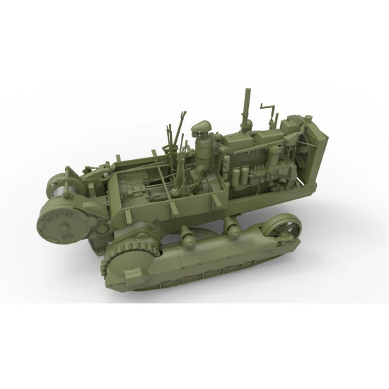 U.S. TRACTOR D7 w/Towing Winch D7N 1/35 Miniart 35174