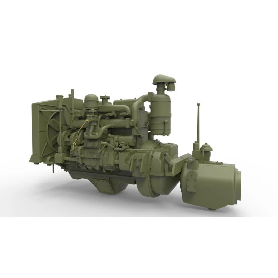 U.S. TRACTOR D7 w/Towing Winch D7N 1/35 Miniart 35174