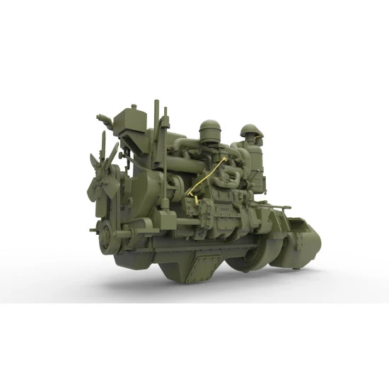 U.S. TRACTOR D7 w/Towing Winch D7N 1/35 Miniart 35174