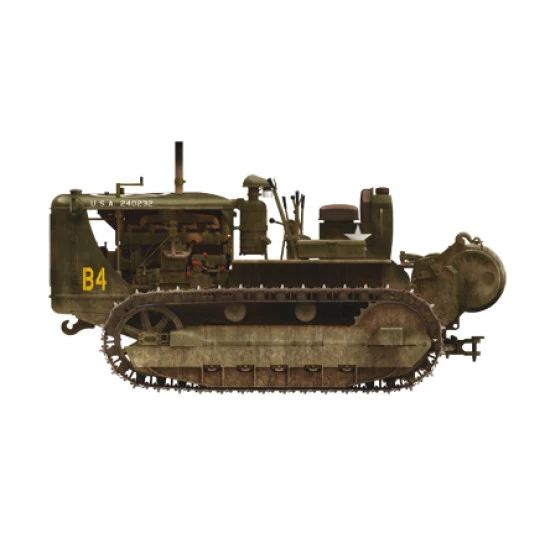 U.S. TRACTOR D7 w/Towing Winch D7N 1/35 Miniart 35174