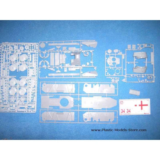BT-7M Soviet artillery tank WWII 1/35 Ark Models 35027