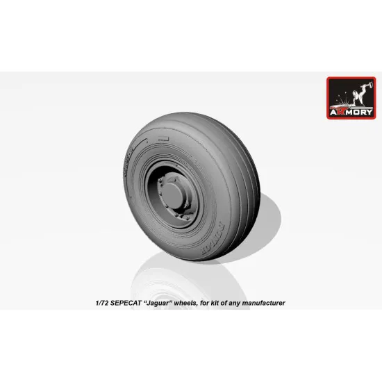 SEPECAT Jaguar wheels 1/72 ARMORY AW72502