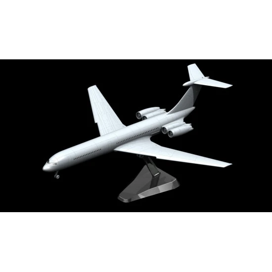 Ilyushin-62M Soviet airliner 1/144 ICM 14405