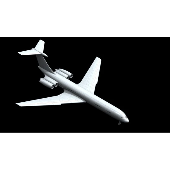 Ilyushin-62M Soviet airliner 1/144 ICM 14405