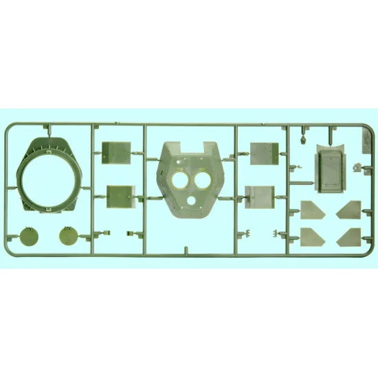 T-34/76 (early 1943 production) WWII Soviet medium tank 1/35 ICM 35365