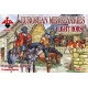 European mercenaries (light horse), War of the Roses 9 1/72 RED BOX 72054