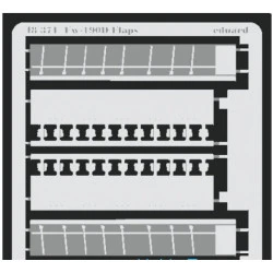 Photoetched set 1/48 Fw-190D flaps, for Dragon/Italeri kit EDUARD 48371