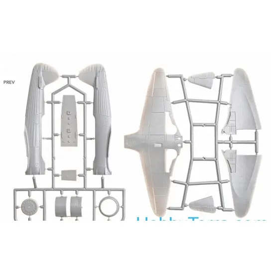 Yakovlev Yak-11 Soviet training aircraft 1/72 Micro-Mir 72-005
