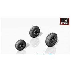 Aero L-39 Albatros wheels, weighted 1/32 ARMORY AR-AW72026