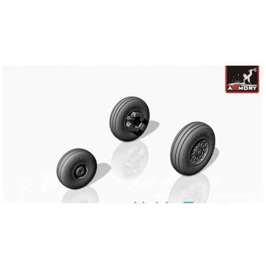 Aero L-39 Albatros wheels, weighted 1/32 ARMORY AR-AW72026