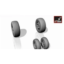 Panavia Tornado wheels, ver.b, weighted 1/32 ARMORY AW72501b