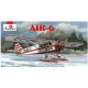 AIR-6 Soviet monoplane on skis 1/72 AMODEL AMO72309