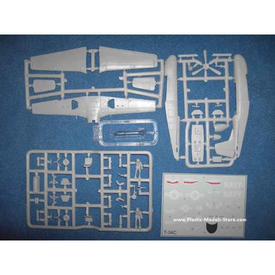 Beechcraft T-34C Turbo-Mentor US trainer aircraft 1/72 Sky-High 7223