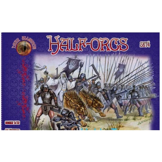 Half-orcs, set 4 1/72 ALLIANCE 72022