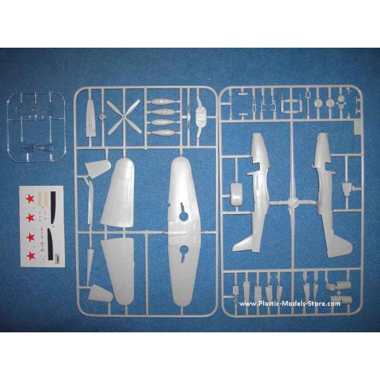 Bell P-63A Kingcobra US fighter WWII 1/72 TOKO 112