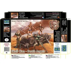 Us Stock Figures Desert Battle Series , Skull Clan - Death Angels 1/35 Master Box 35122