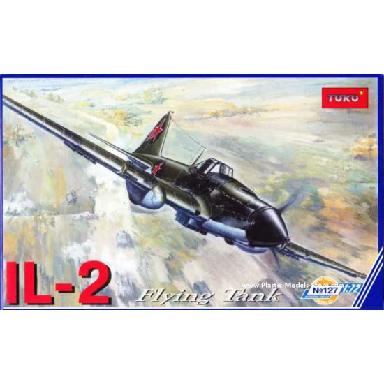 Ilyushin IL-2 Flying Tank Soviet fighter 1/72 TOKO 127