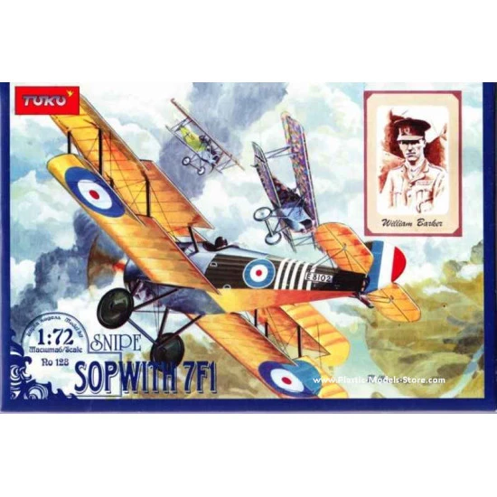 Sopwith 7F1 Snipe British aircraft WWI 1/72 TOKO 128