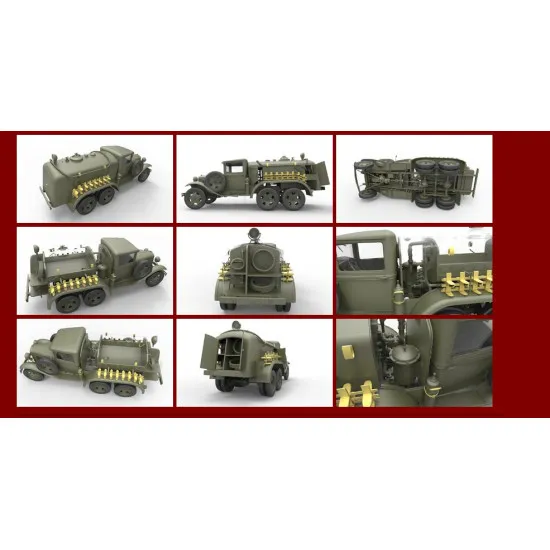 PLASTIC MODEL CAR BZ-38 REFUELLER 1/35 MINIART 35145