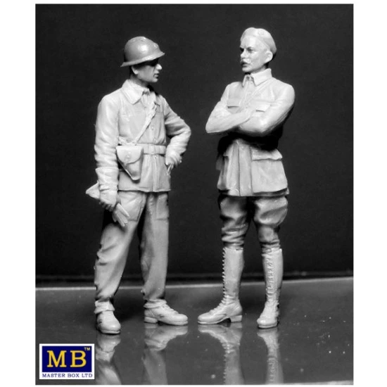 TANKMEN OF WWI ERA 1/35 MASTER BOX 35134