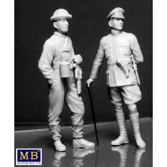Us Stock Tankmen Of Wwi Era 1/35 Master Box 35134
