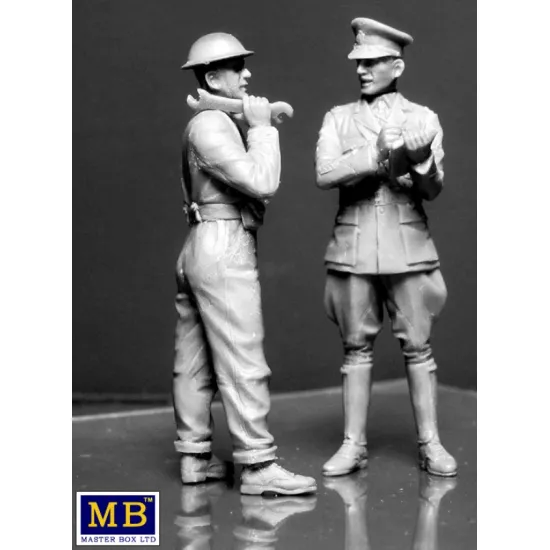 Us Stock Tankmen Of Wwi Era 1/35 Master Box 35134