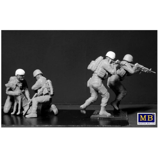 NO SOLDIER LEFT BEHIND MWD DOWN 1/35 MASTER BOX 35181