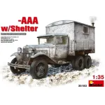 Us Stock Gaz-aaa With Shelter 1/35 Miniart 35183