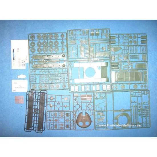 T-54 T-54E Egyptian Army tank Ramses II 1/35 SKIF 232