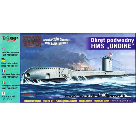 ORP HMS Undine U-class british navy submarine 1/400 Mirage 40429
