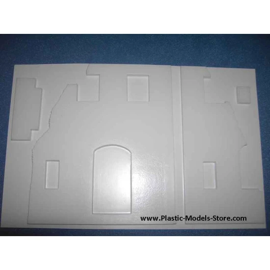 House Gate Ruins diorama building 1/35 TM Diorama 3503