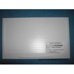 Roof tile diorama building 1/35 TM Diorama 3506