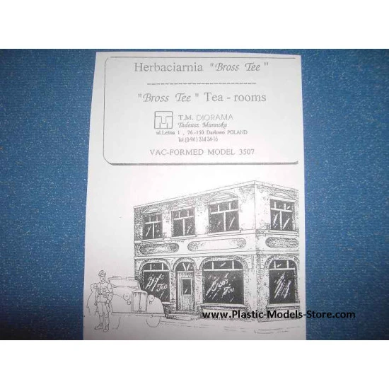 Tea house diorama building 1/35 TM Diorama 3507