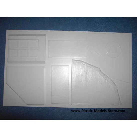 Bank Ruins diorama building 1/35 TM Diorama 3513