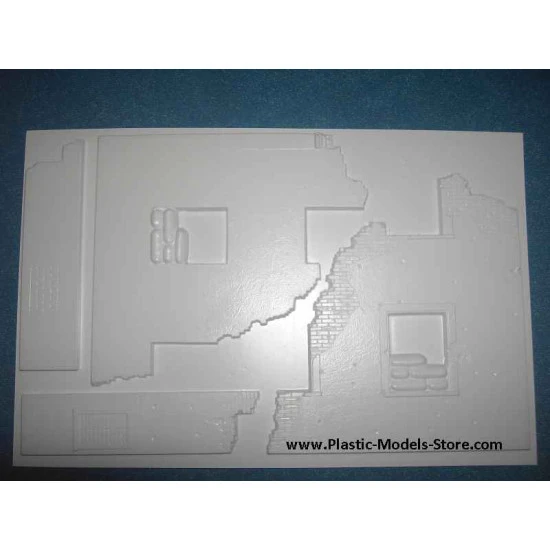 Bunker - Warsaw 1944-45 diorama building 1/35 TM Diorama 3522