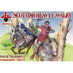 Us Stock Scottish Heavy Cavalry, War Of The Roses 11 1/72 Red Box 72056