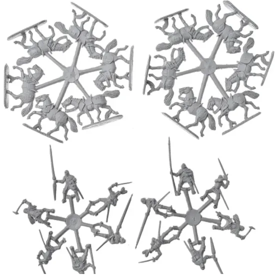 Us Stock Scottish Heavy Cavalry, War Of The Roses 11 1/72 Red Box 72056