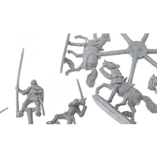 Us Stock Scottish Heavy Cavalry, War Of The Roses 11 1/72 Red Box 72056