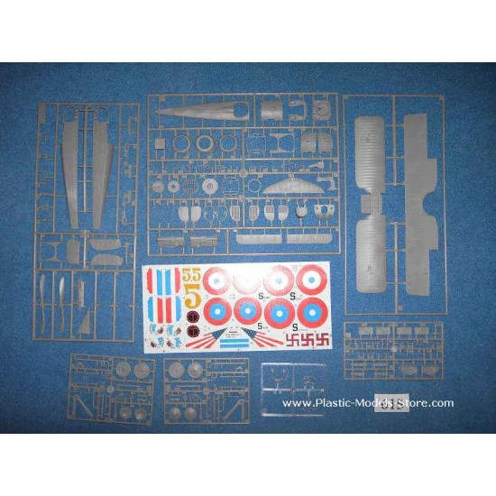 SPAD VII.c1 fighter (Lafayette and U.S.A.A.F Service) WWI 1/32 Roden 615
